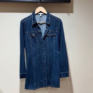 Life in Progress Blue Denim Shirt